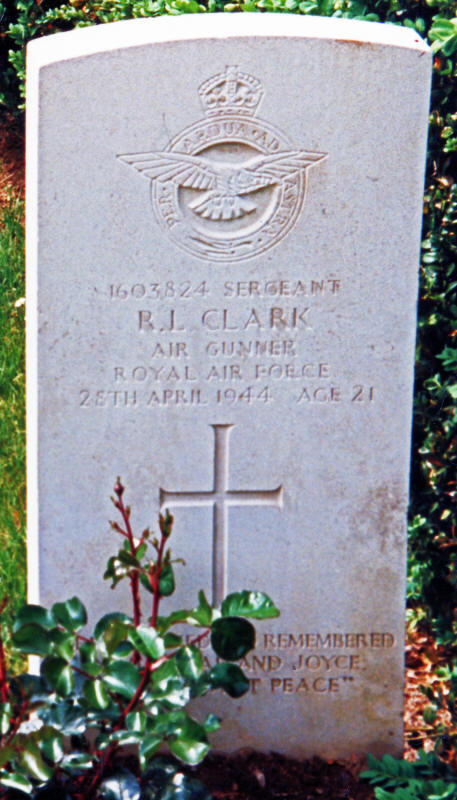 Sgt Ross Lewis Clark<br/><br /><br />died April 28th, 1944